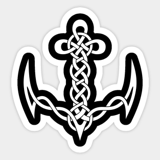 Celtic Anchor Sticker